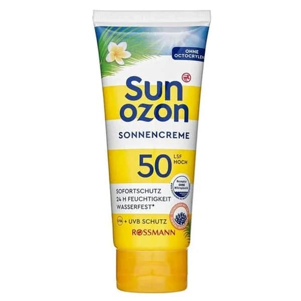 Sun Ozon كريم صنوزون للوقاية من الشمس بعامل حماية 50، 100 مل