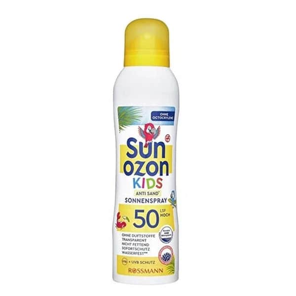Sun Ozon بخاخ واقي من الشمس للأطفال بعامل حماية 50 من الشمس من سنوزون، 200 مل