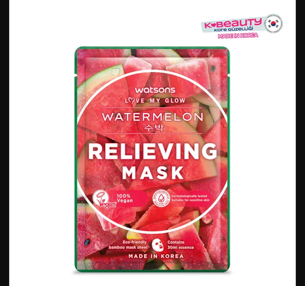 Watsons قناع واتسونز فاكهي منشط بنكهة البطيخ، قطعة واحدة