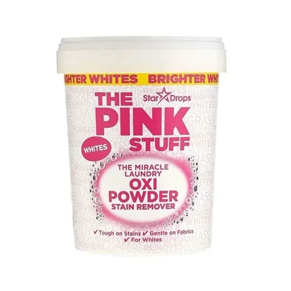The Pink Stuff مزيل البقع الوردي ميراكيولوس أوكسي للملابس البيضاء 1000 غرام