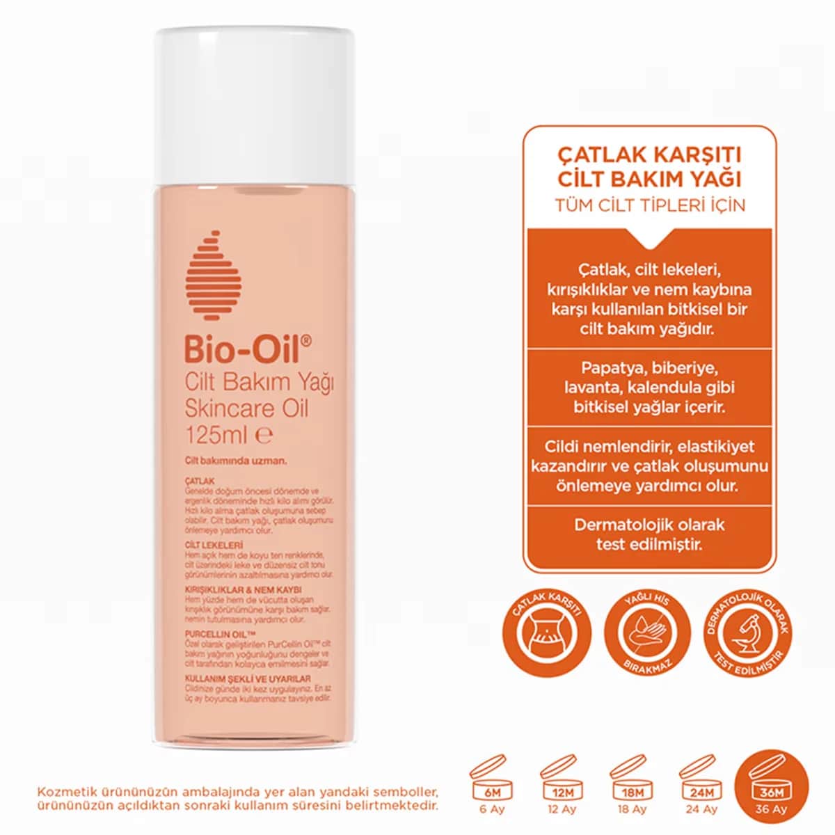 Bio Oil زيت بيو-أويل للعناية بالبشرة لعلاج علامات التمدد والبقع ١٢٥ مل