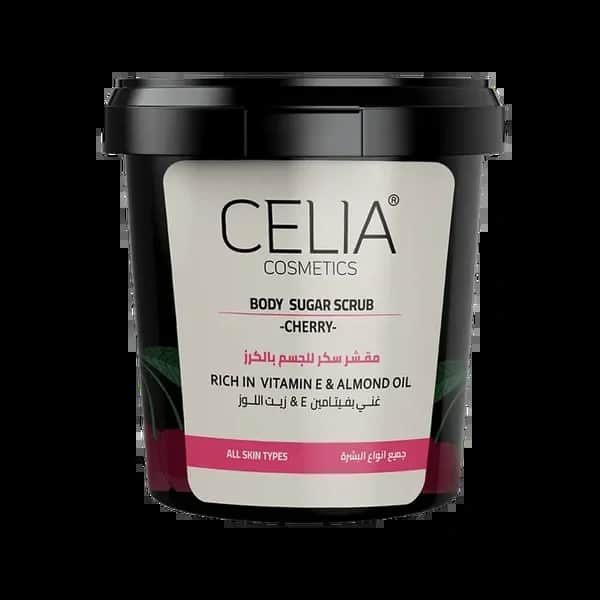 Celia مقشر سكر بالكرز  من سيليا 500 جرام
