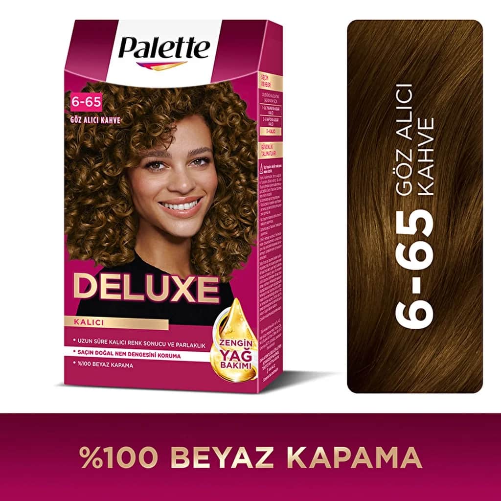 Palette صبغة شعر باليت ديلوكس 6-65 بني ساحر