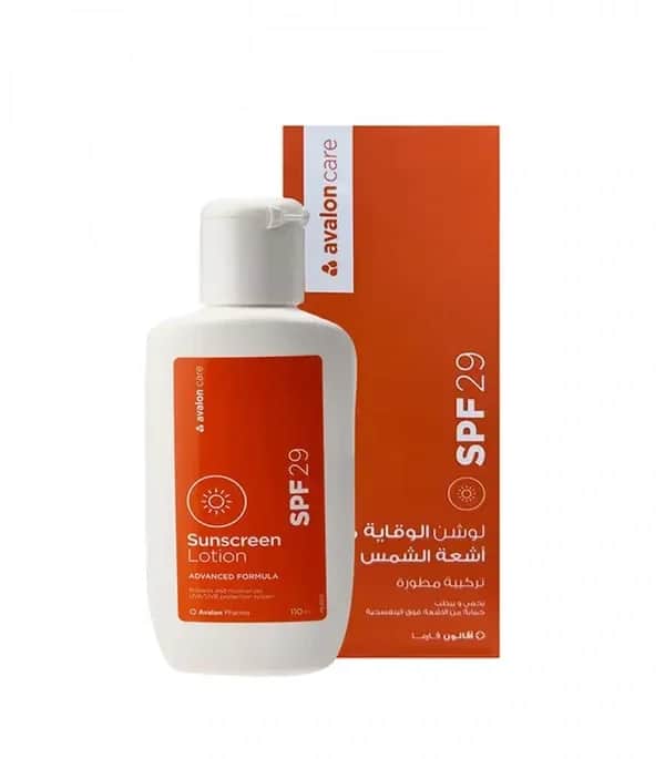 Avalon Care لوشن الوقاية من اشعة الشمس SPF 29 افالون كير من افالون فارما 110 مل