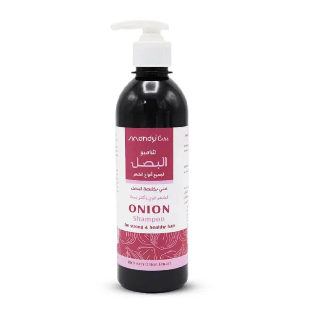 Mandy Care شامبو البصل لجميع أنواع الشعر من ماندي كير 400 مل