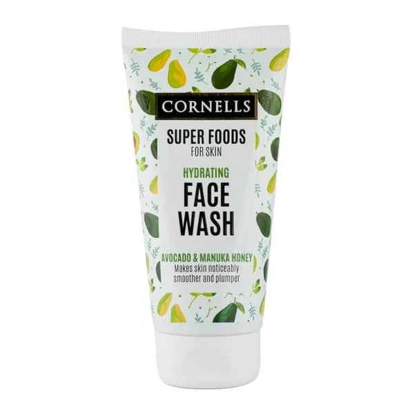 Cornells superfoods غسول الوجه  بالأفوكادو وعسل المانوكا من كورنلز سوبر فودز 150 مل