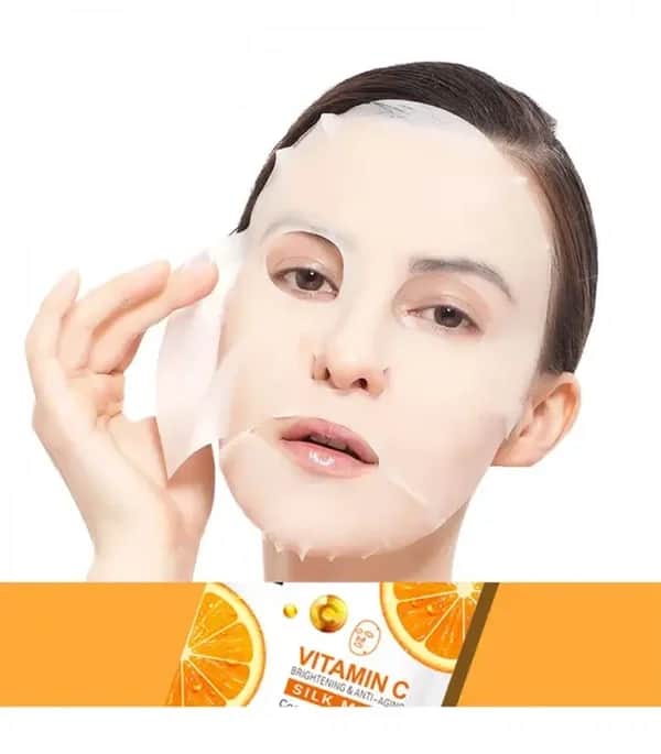 Cosmetic Solution ماسك الوجه بفيتامين سي  لبشره فاتحه واكثر نعومه من كوزماتك سوليوشن 30 مل