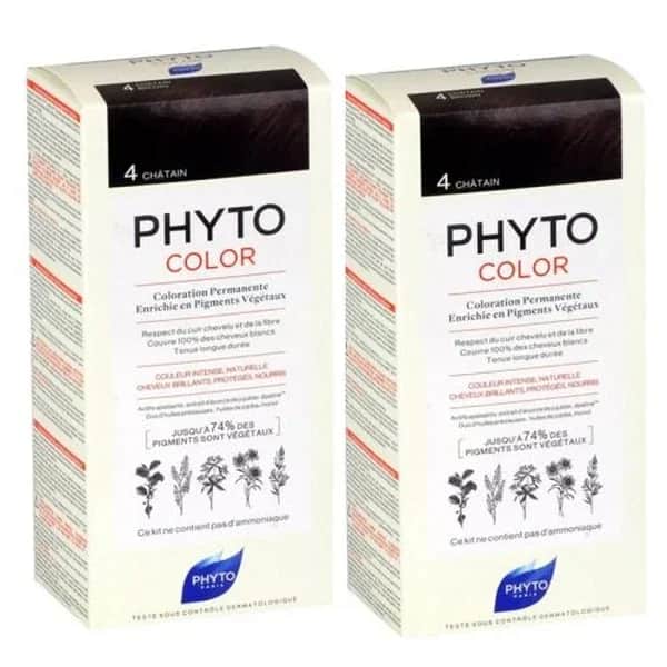 Phyto صبغة الشعر العشبية فيتو فيتوكولر 4 كستنائي خصم 40% على الثانية