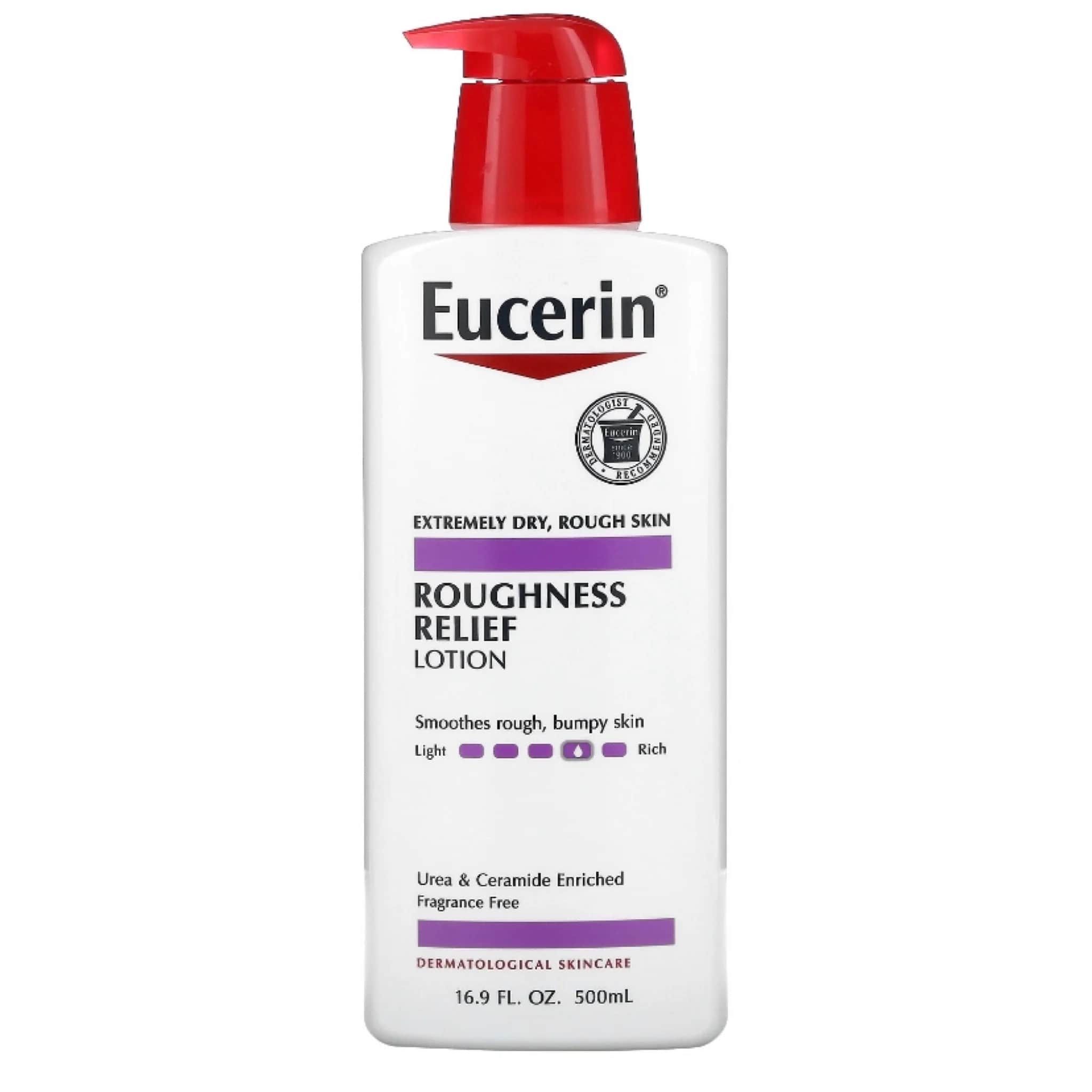 كريم يوريا للقضاء على الخشونة خالي من العطور من يوسرين 500 مل Eucerin