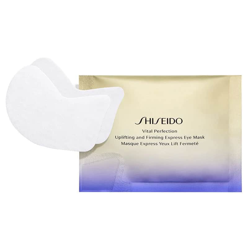 Shiseido قناع شيسيدو فيتال بيرفيكشن لشد البشرة وتجديدها السريع، ورقتان × 12 عبوة