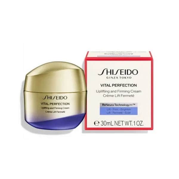 Shiseido كريم شيسيدو فيتال بيرفيكشن لشد البشرة النهاري بعامل حماية من الشمس 30، 30 مل