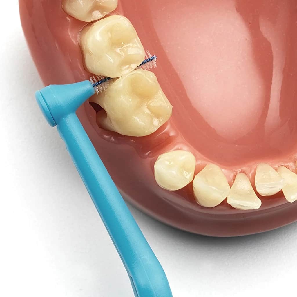 TePe فرشاة أسنان بين الأسنان من تيبي أنجل، عبوة مختلطة، 6 قطع