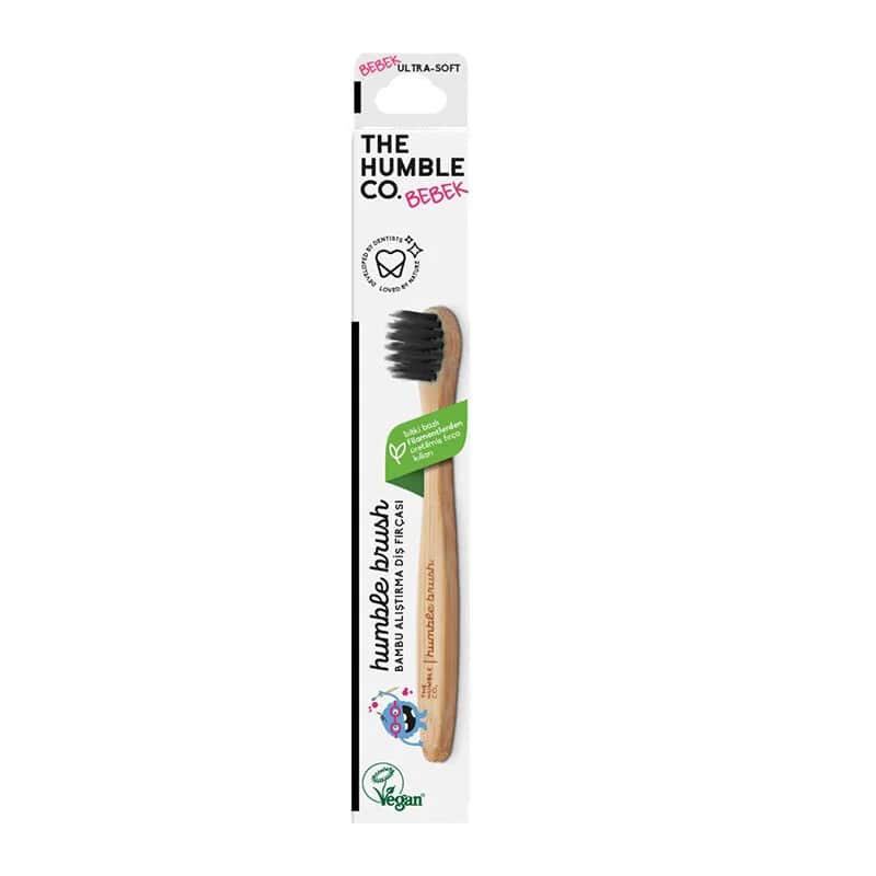 فرشاة أسنان تدريبية للأطفال من هامبل برش سوداء Humble Brush