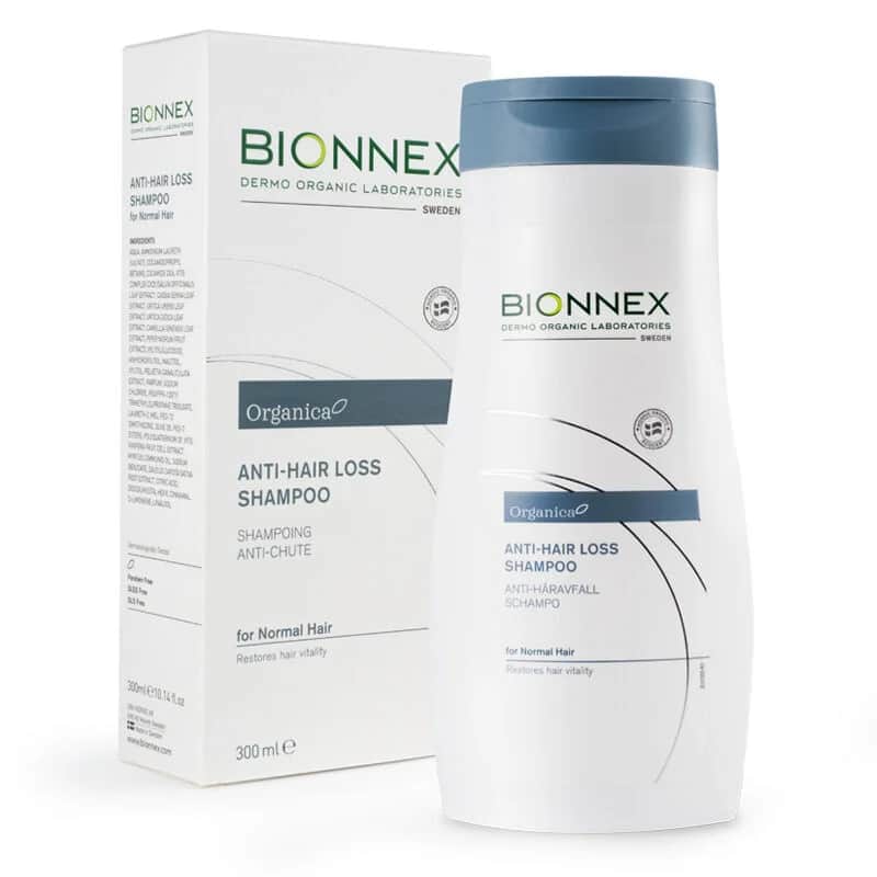 شامبو بيونكس أورجانيكا للعناية بتساقط الشعر (للشعر العادي) 300 مل Bionnex