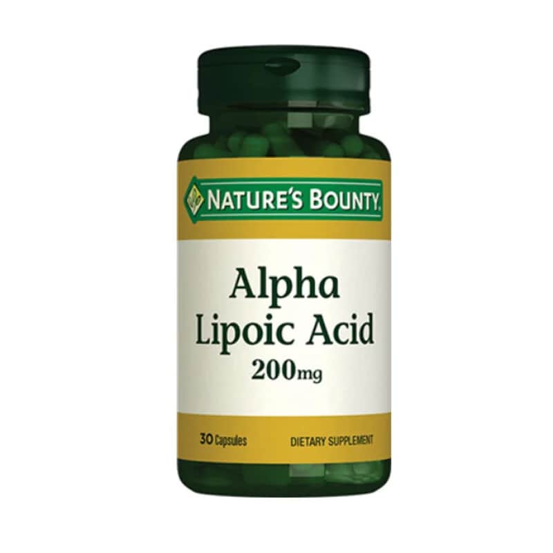 Nature's Bounty مكمل غذائي من حمض ألفا ليبويك من نيتشرز باونتي بتركيز 200 ملغ، 30 كبسولة