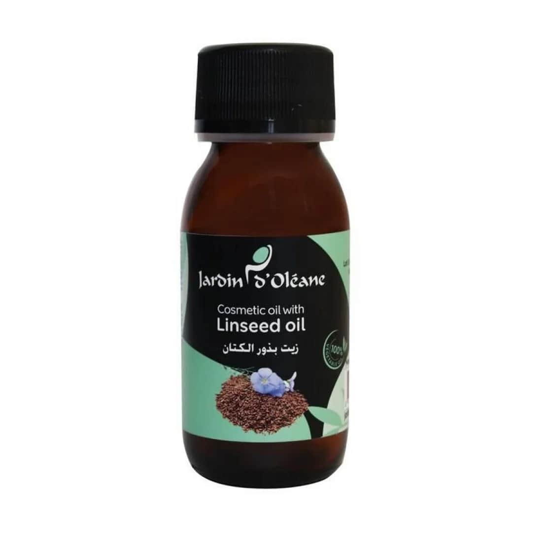 زيت تجميل جاردين أولين مع زيت بذور الكتان 60 مل Jardin Oleane