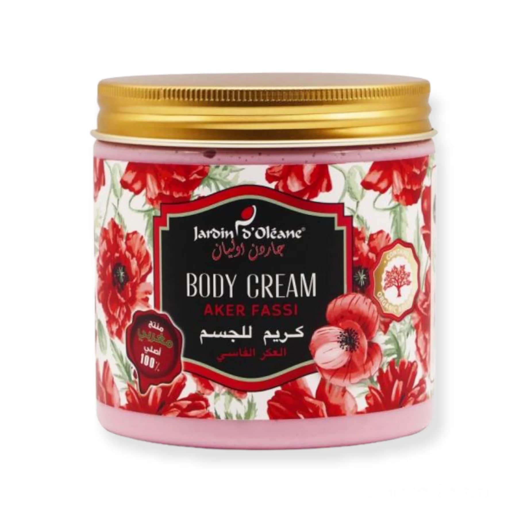 كريم الجسم أكر فاسي 500 جرام من جاردين أولين Jardin Oleane