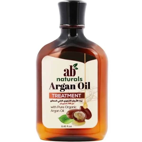 AB Naturals زيت الأرغان العضوي متعدد الأغراض للشعر والبشرة من اي بي ناتشورالز