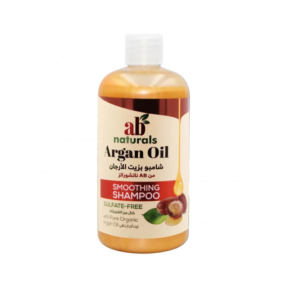 شامبو زيت الأركان المهدئ خالي من الكبريتات 479 مل من ايه بي ناتشورالز AB Naturals