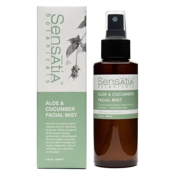 Sensatia Botanicals بخاخ للوجه بخلاصة الصبار والخيار من سينساتيا بوتانيكالز، 120 مل