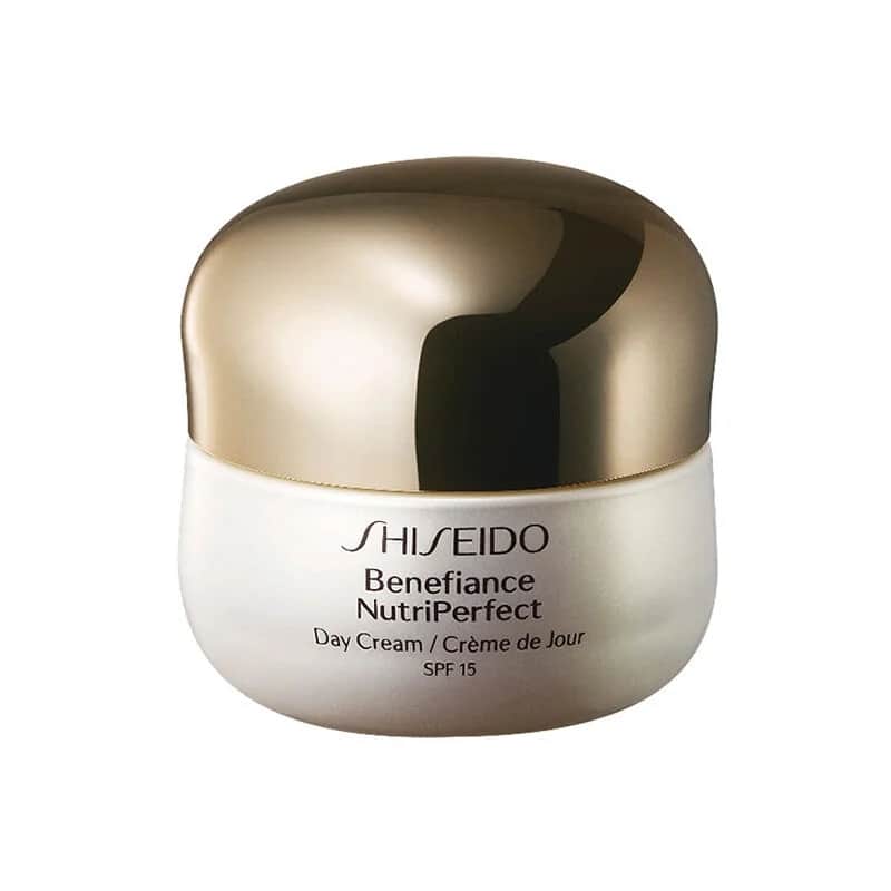 Shiseido كريم شيسيدو بينيفيانس نوتريبيرفيكت النهاري بعامل حماية من الشمس 15 50 مل