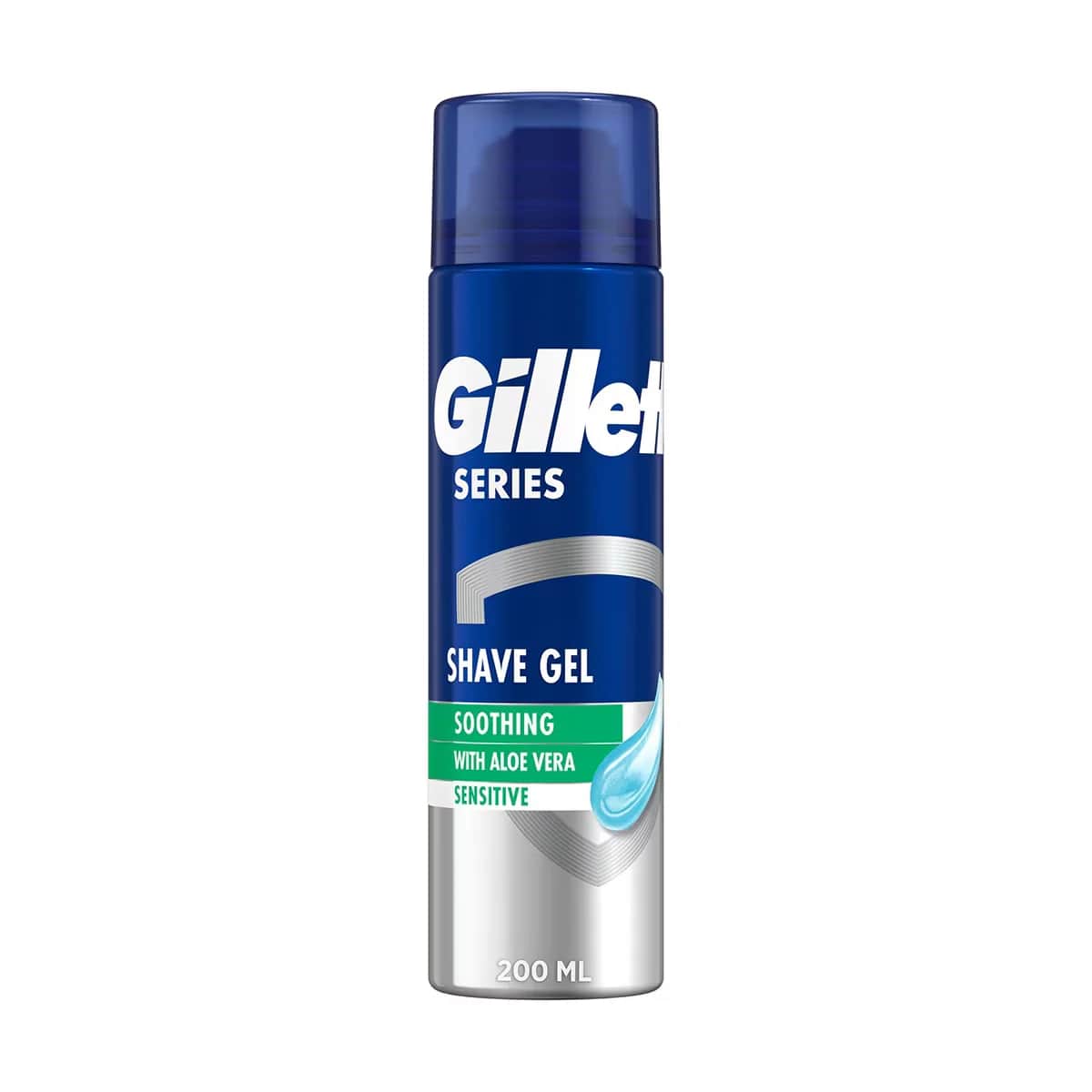 Gillette جل الحلاقة جيليت للبشرة الحساسة 200 مل تركيبة الصبار المهدئة
