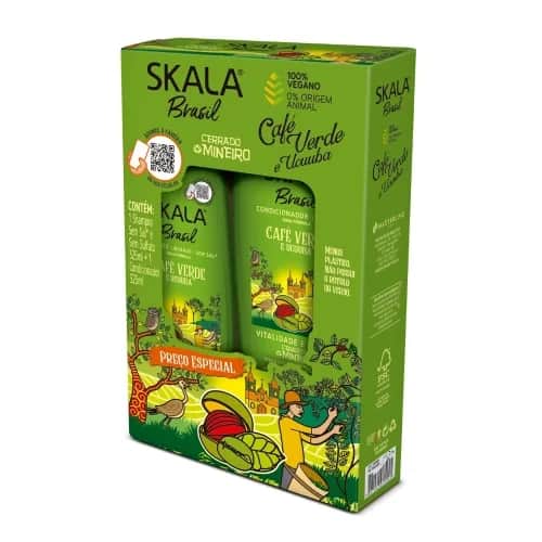 Skala Expert مجموعة شامبو وبلسم بالقهوة الخضراء البرازيلية من سكالا اكسبرت 325 مل
