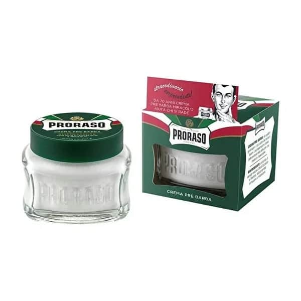 Proraso كريم ما قبل الحلاقة بروراسو بزيت الأوكالبتوس والمنثول 100 مل