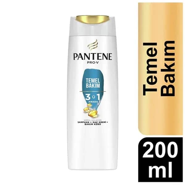 Pantene شامبو بانتين للعناية الأساسية 3 في 1 للحيض 200 مل