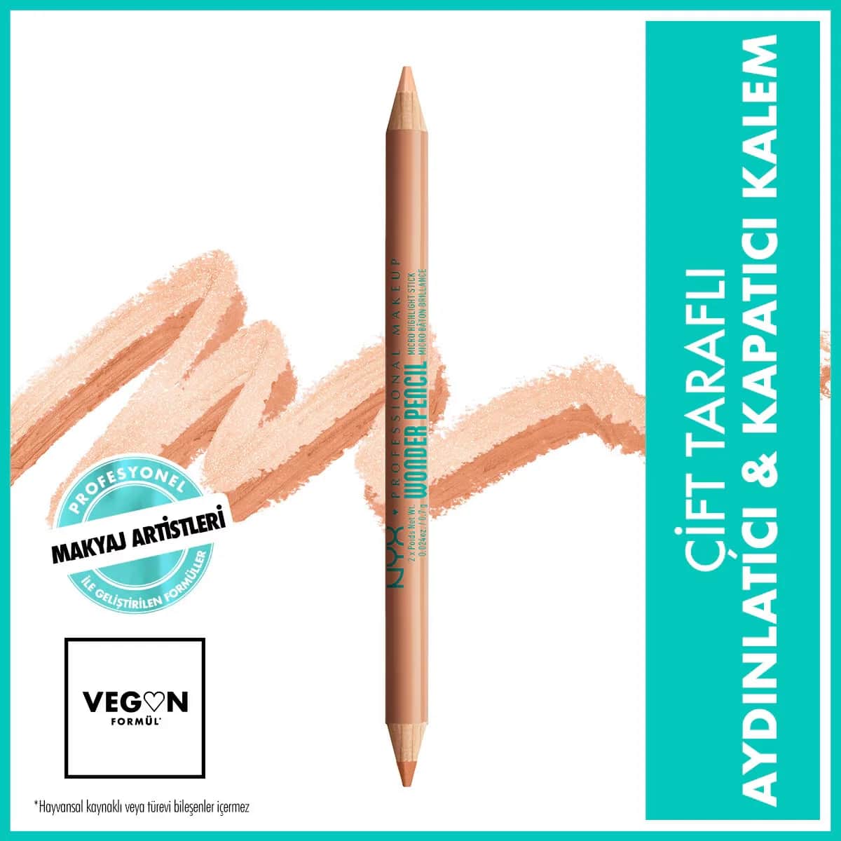 NYX قلم تحديد الوجه وإخفاء العيوب من نيكس بروفيشنال ميك أب، لون دافئ عميق