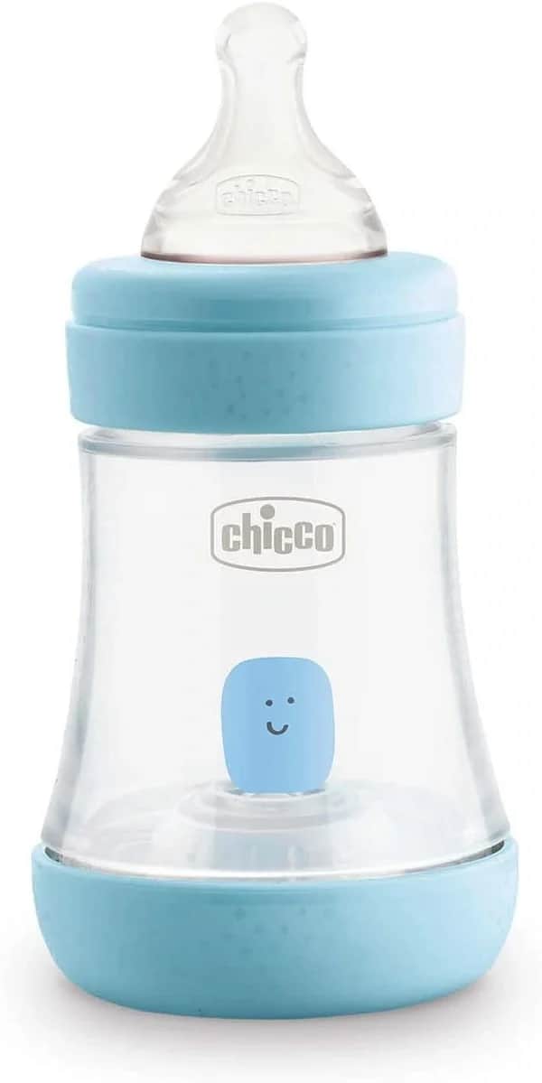 زجاجة رضاعة 150 مل زرقاء من شيكو Chicco