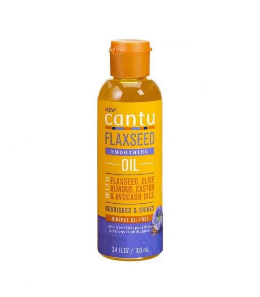 زيت بذر الكتان المهدئ 100 مل من كانتو Cantu
