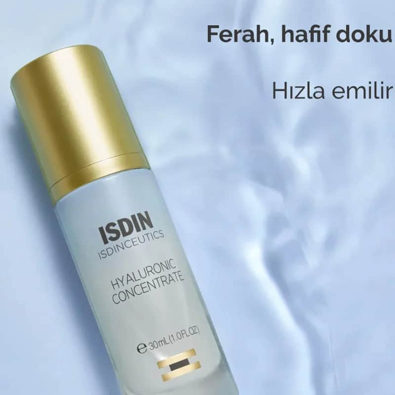 ISDIN سيروم الترطيب العميق بحمض الهيالورونيك مضاد للتجاعيد النقي من ايسدين 30 مل