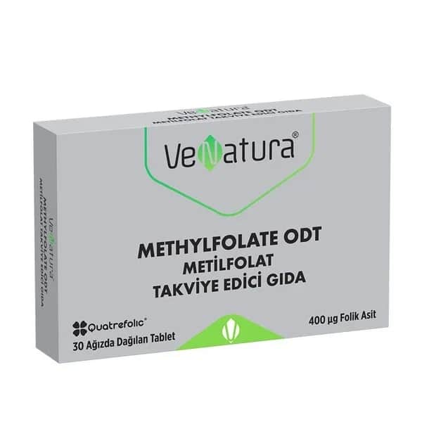 VeNatura أقراص فيناتورا ميثيل فولات أو دي تي 30
