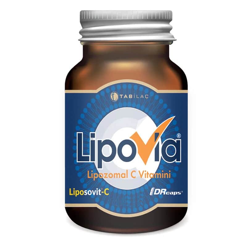 LipoVia ليبوفيا ليبوسومال فيتامين سي 30 كبسولة