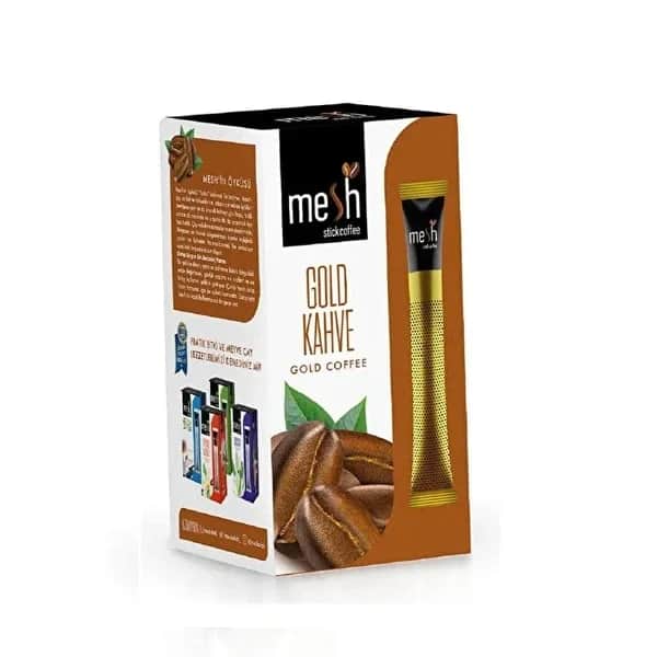 Mesh Stick قهوة شبكية 16 لتر ذهبية 32 جرام