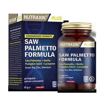 Nutraxin نيوتراكسين بلس تركيبة بالميتو المنشاري 60 قرصًا