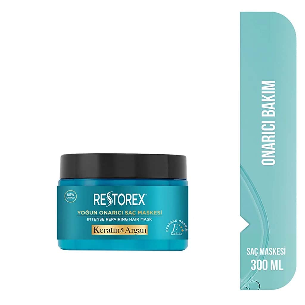 Restorex قناع الشعر ريستوركس بالكيراتين والأرغان 300 مل