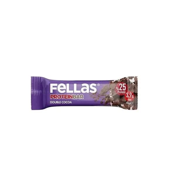 Fellas فيلاس بروتين بار كاكاو مزدوج 32 جرام