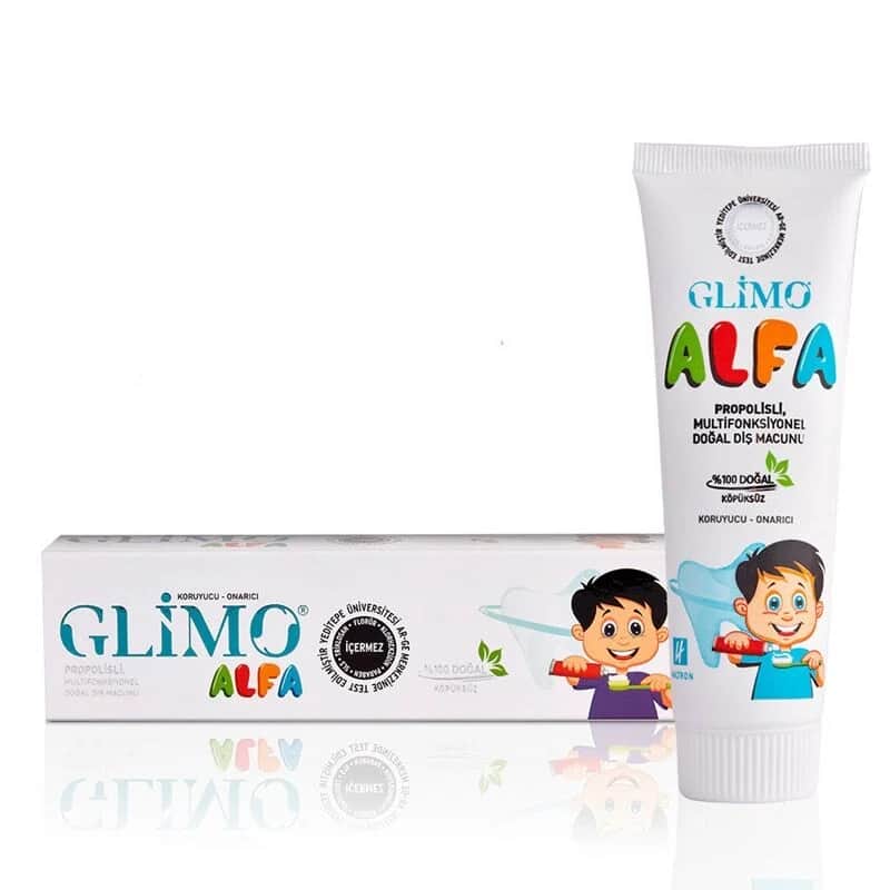 Glimo معجون أسنان جليمو ألفا الطبيعي 50 مل