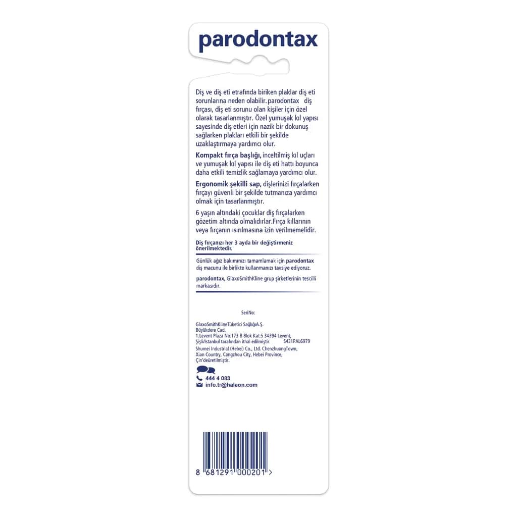 Parodontax فرشاة أسنان بارودونتاكس إكسبيرت كير 1+1