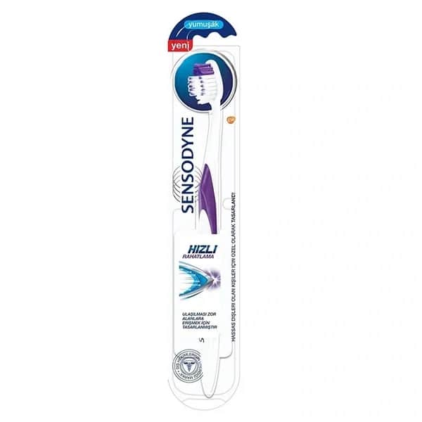 Sensodyne فرشاة أسنان سنسوداين كويك ريليف الناعمة