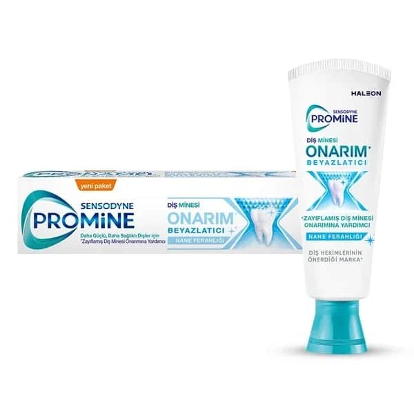 Sensodyne معجون أسنان سنسوداين برومين لإصلاح مينا الأسنان وتبييضه 75 مل