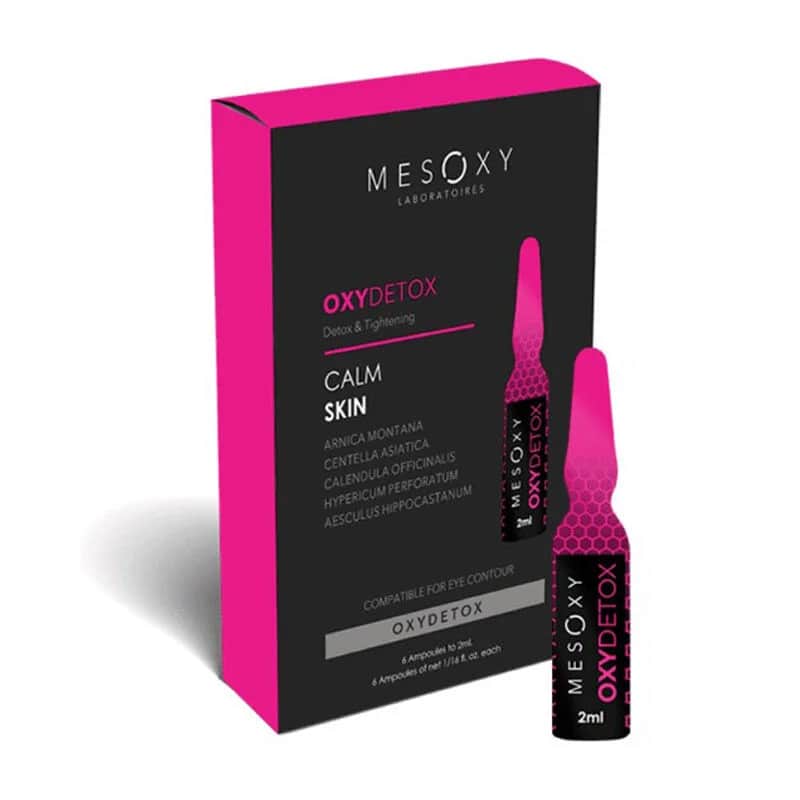 Mesoxy سيروم ميسوكسي أوكسيديتوكس لتهدئة البشرة 6 × 2 مل