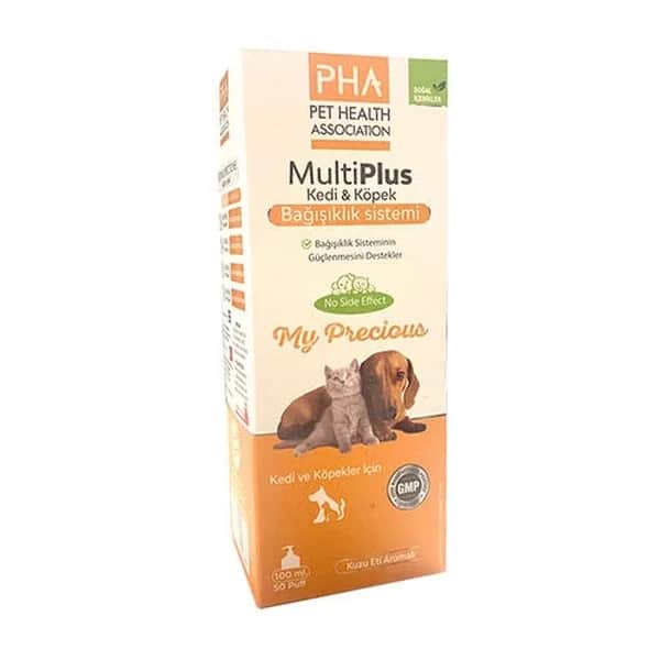 PHA-Pet Health Association مكمل غذائي بي إتش إيه مالتي بلس للقطط والكلاب 100 مل