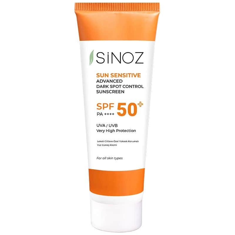 كريم واقي شمس خاص SPF50+ للبشرة المتصبغة 50 مل من سينوز Sinoz