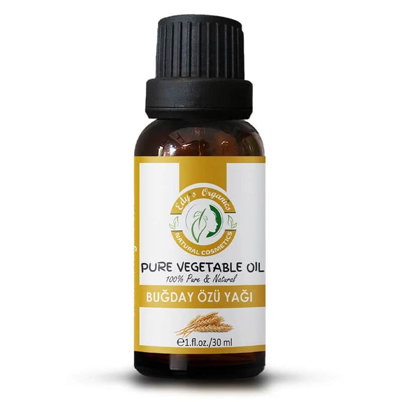 Edys Organics زيت جنين القمح العضوي من إيديس، 30 مل معصور على البارد وغني بالعناصر الغذائية