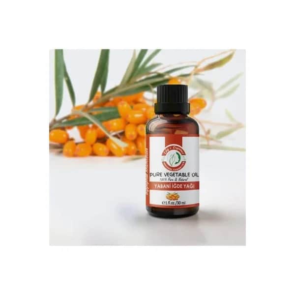 Edys Organics زيت نبق البحر البري العضوي من إيديز 30 مل نقي ومغذي