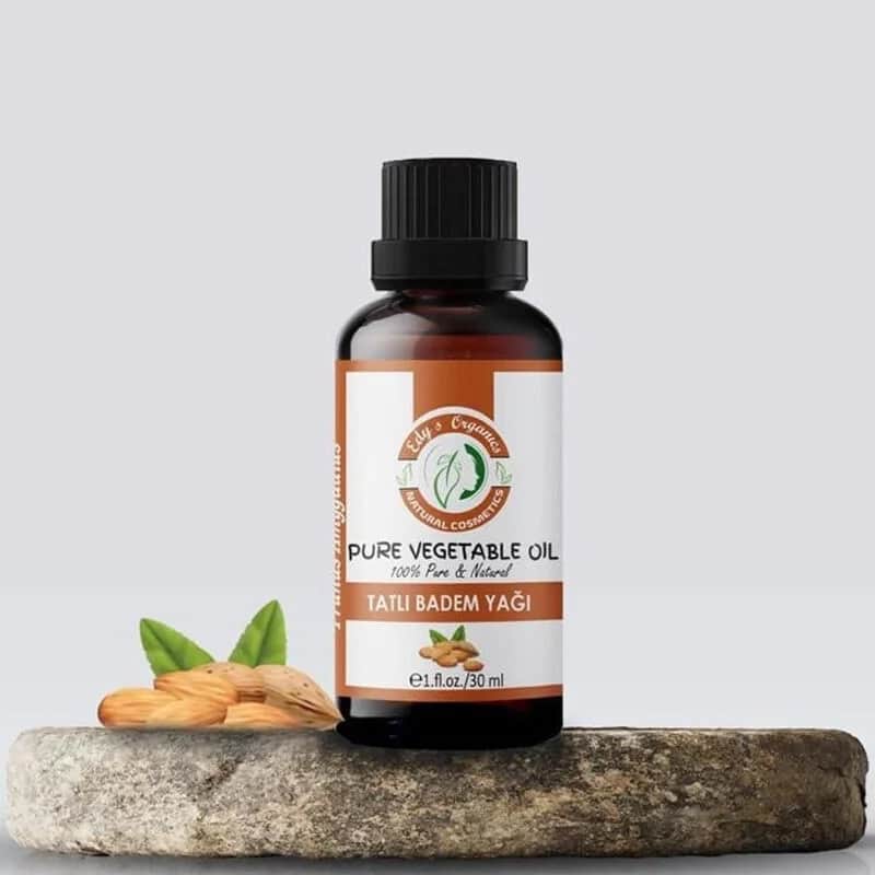Edys Organics زيت اللوز الحلو من إيديز أورجانيكس، 30 مل مرطب طبيعي نقي