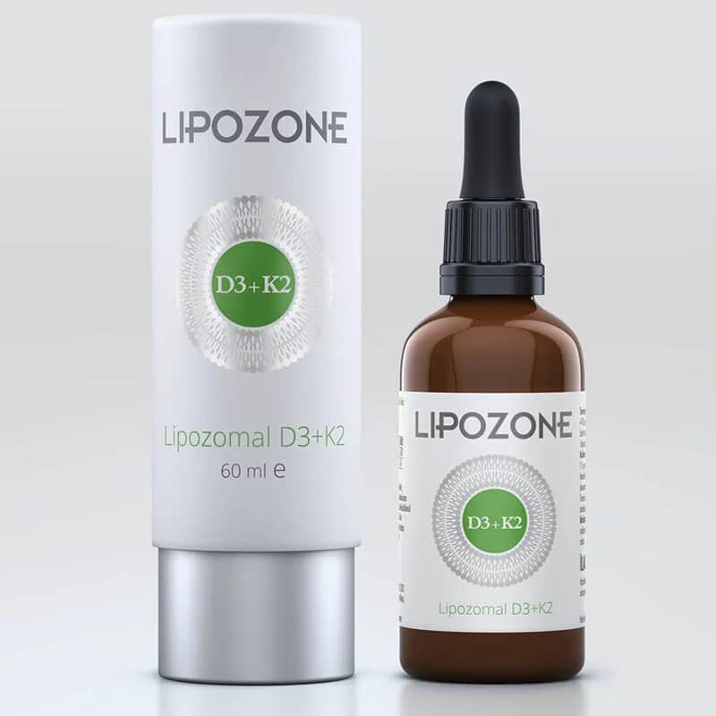 ليبو زون د3 + ك2 60 مل من ليبوزون Lipozone